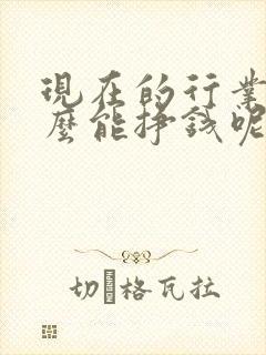 现在的行业干什么能挣钱呢