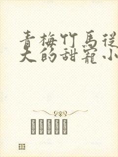 青梅竹马从小到大的甜宠小说