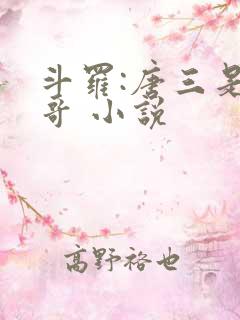 斗罗:唐三是我哥 小说