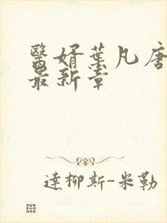 医婿叶凡唐若雪最新章