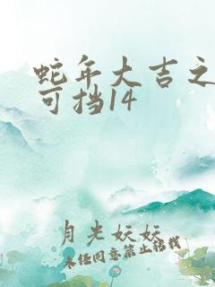 蛇年大吉之婚不可挡14