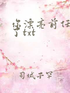 你漂亮前任归我了txt