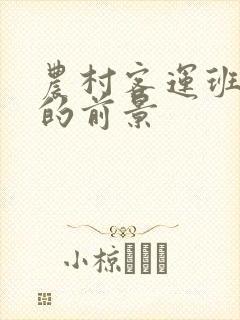 农村客运班线车的前景