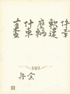 有什么软件可以查车辆违章