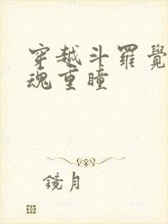 穿越斗罗觉醒武魂重瞳