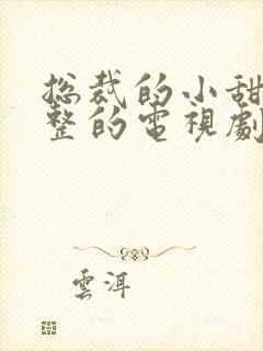 总裁的小甜妻完整的电视剧