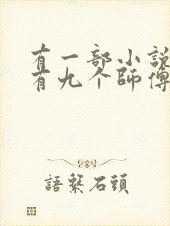 有一部小说主角有九个师傅