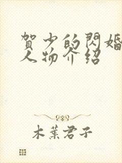 贺少的闪婚暖妻人物介绍