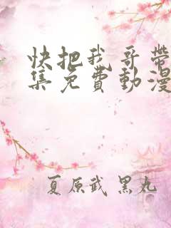 快把我哥带走全集免费动漫