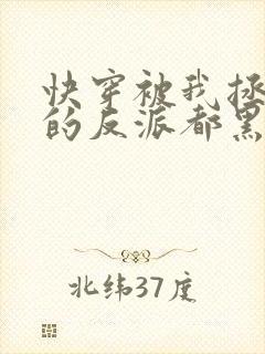 快穿被我拯救过的反派都黑化了