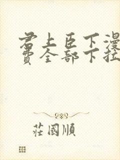 君上臣下漫画免费全部下拉式