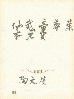 仙武帝尊叶辰全本免费