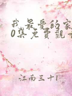 我最爱的家人40集免费观看电视剧