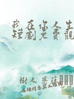 我在你人生尽头短剧免费观看