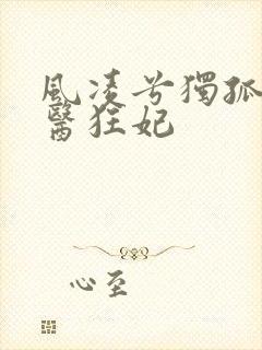 风凌兮独孤城毒医狂妃