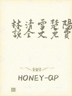 林清雪楚阳的小说全文免费阅读