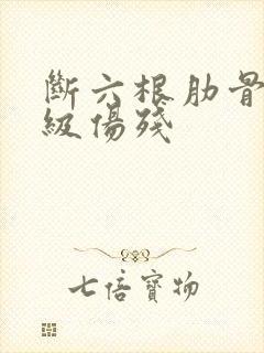 断六根肋骨算几级伤残