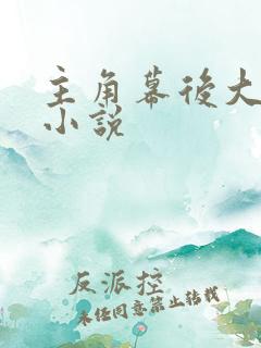 主角幕后大佬流小说