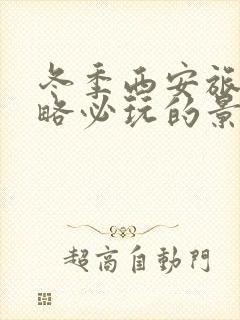 冬季西安旅游攻略必玩的景点推荐