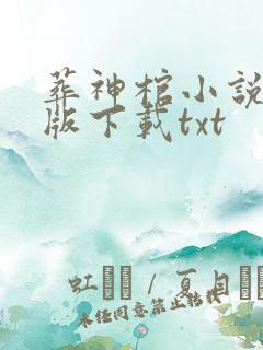 葬神棺小说完整版下载txt