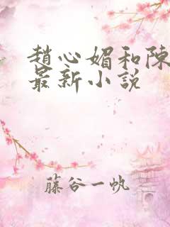 赵心媚和陈斌的最新小说