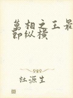 万相之王最新章节纵横