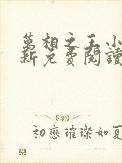 万相之王小说最新免费阅读