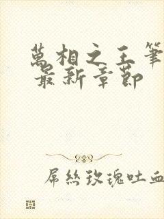 万相之王笔趣阁 最新章节