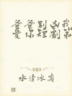 爸爸别凶我我也爱你短剧第11集