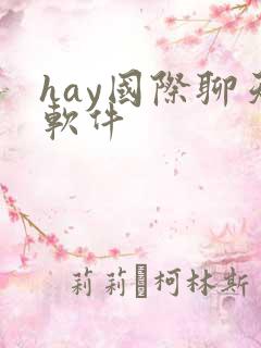 hay国际聊天软件