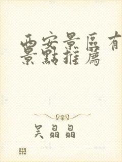 西安景区有哪些景点推荐