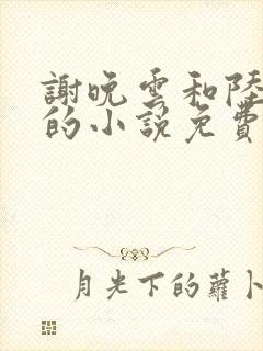 谢晚云和陆青臣的小说免费阅读