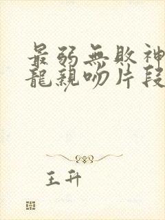 最弱无败神装机龙亲吻片段