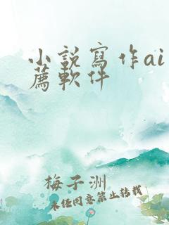 小说写作ai推荐软件