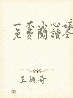 一不小心嫁总裁免费阅读全文