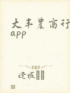 大丰农商行贷款app