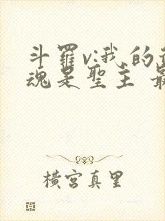 斗罗v:我的武魂是圣主 最新章节