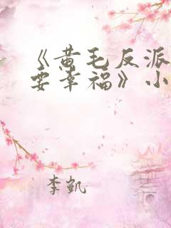 《黄毛反派也想要幸福》小说下载