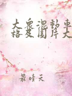 大众混动车型价格及图片大全