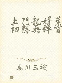 上门龙婿叶辰萧初然无弹窗