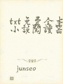 txt免费全本小说阅读器下