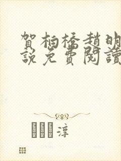 贺柏桥赵明舒小说免费阅读最新章节