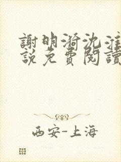 谢明漪沈淮舟小说免费阅读最新章节