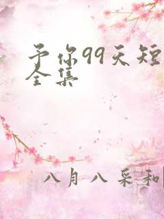 予你99天短剧全集