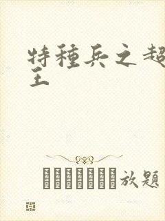 特种兵之超级兵王