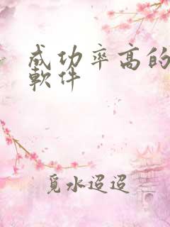 成功率高的约妹软件