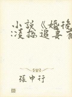 小说《婚后心动:凌总追妻有点甜》