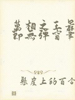 万相之王最新章节无弹窗笔趣阁