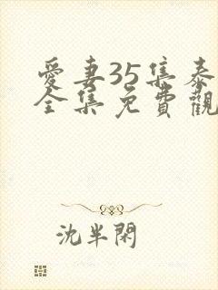 爱妻35集泰剧全集免费观看国语版