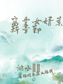 窝囊女婿叶辰最新章节